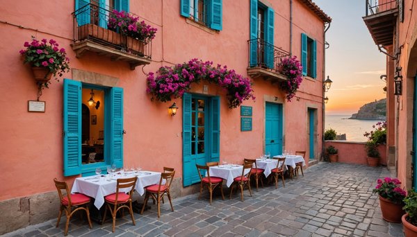 Hôtel de charme à Collioure : couleurs, vin, coucher de soleil